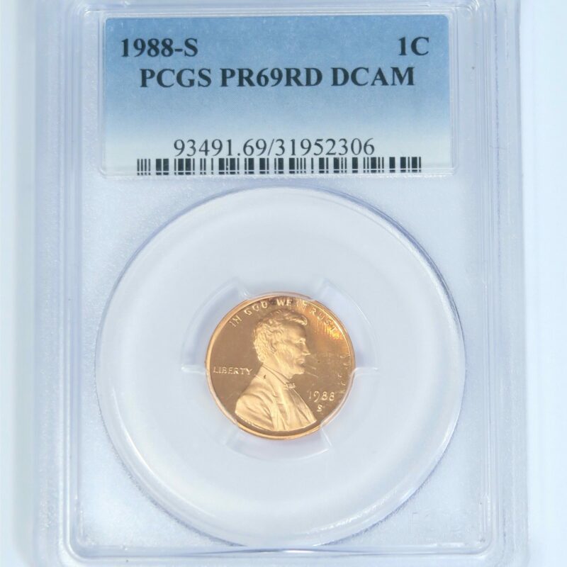 Cent 1988s, Proof 69RD DCAM