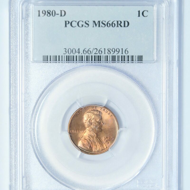 Lincoln Cent MS66RD