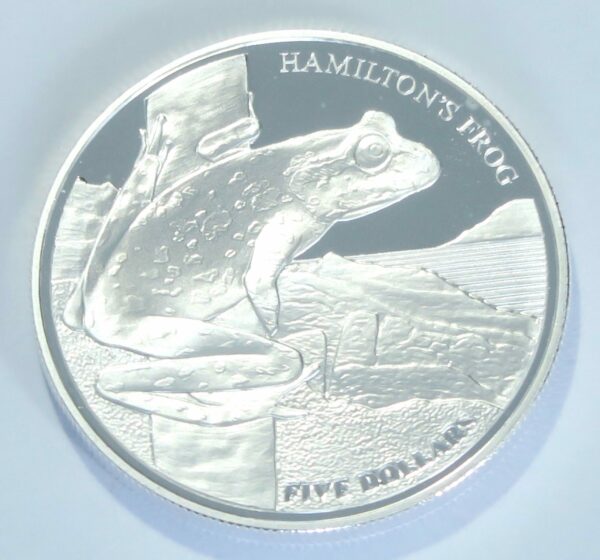 Hamiltons Frog $5 Proof