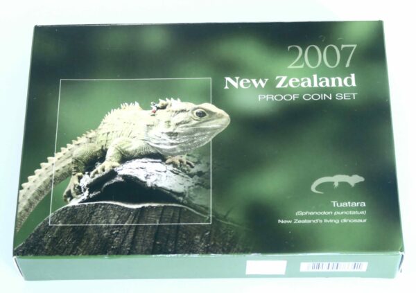 Tuatara Proof Coin Set 2007