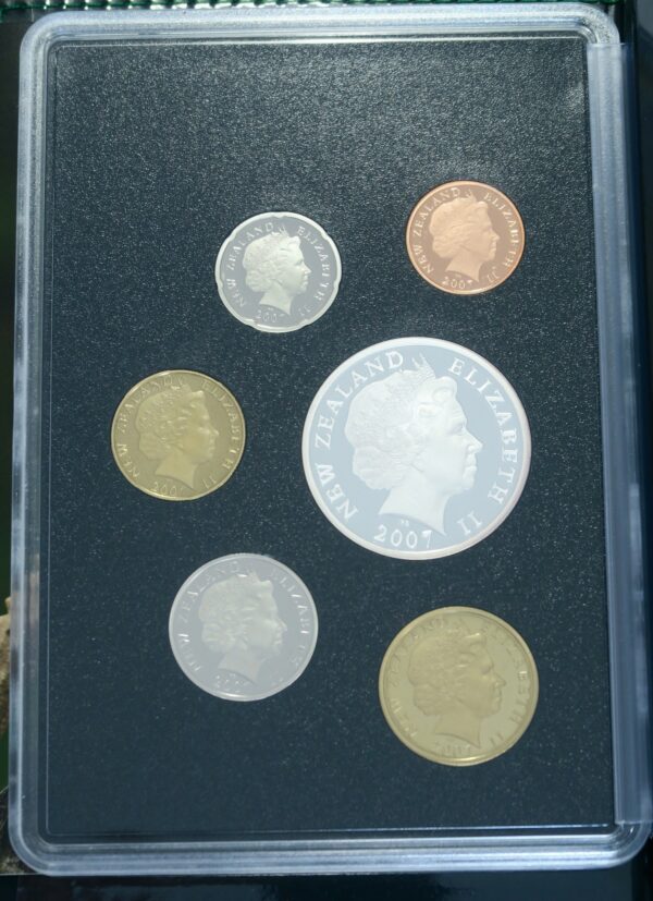 Tuatara Proof Coin Set 2007