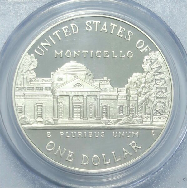 Jefferson Dollar 1993-S, Proof 69