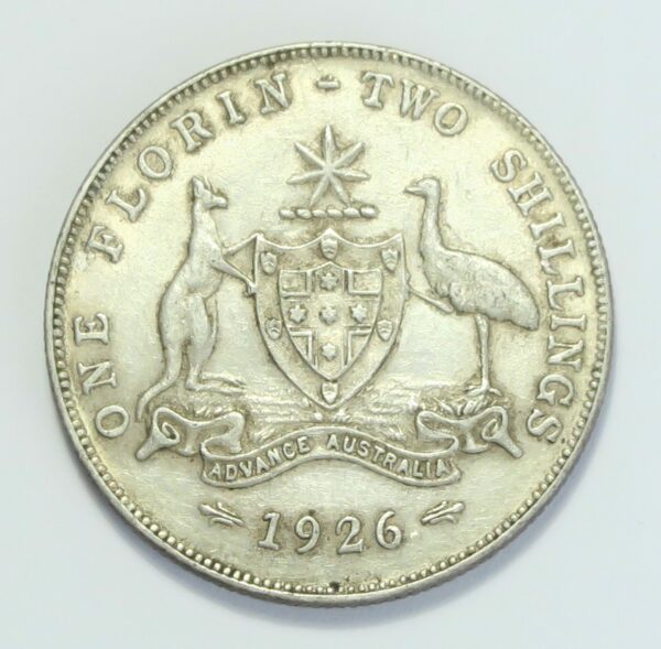 Australia Florin 1926 gVF