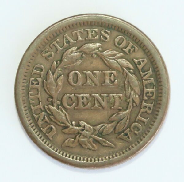 1848 Braided Hair Cent