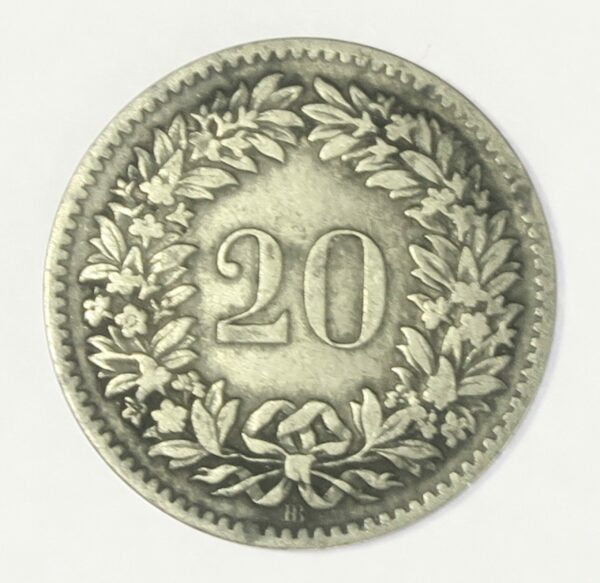 Switzerland 10 Rappen 1850