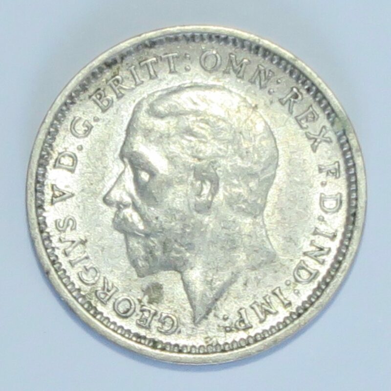 British 1936 Threepence EF