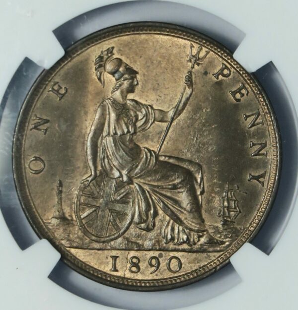 1890 Penny Uncirculated