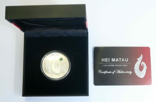 Hei Matau Silver Dollar