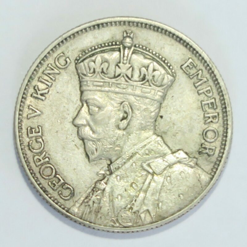 Fiji Florin 1934 gVF-aEF