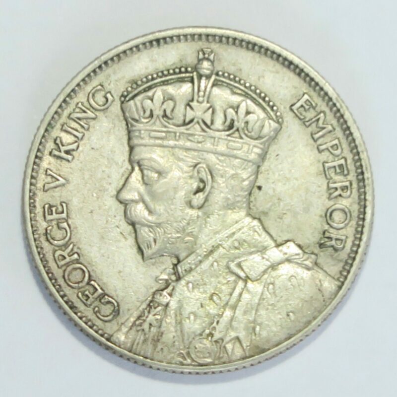 Fiji Florin 1934 gVF-aEF