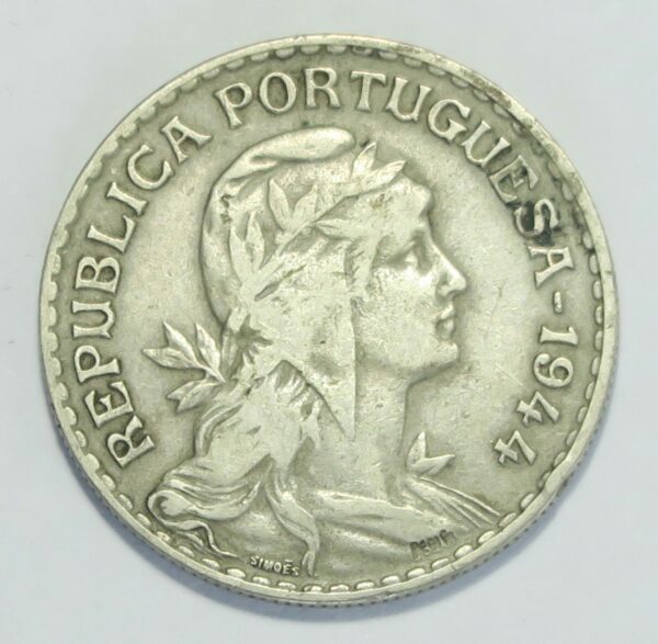 Portugal Escudo 1944 rare date