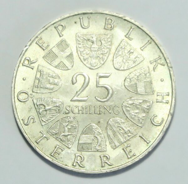 Austria 25 Schillings 1967