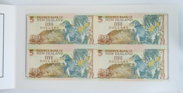 $10, Uncut Block of 4, 1992