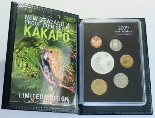 Kakapo Proof Coin Set 2009