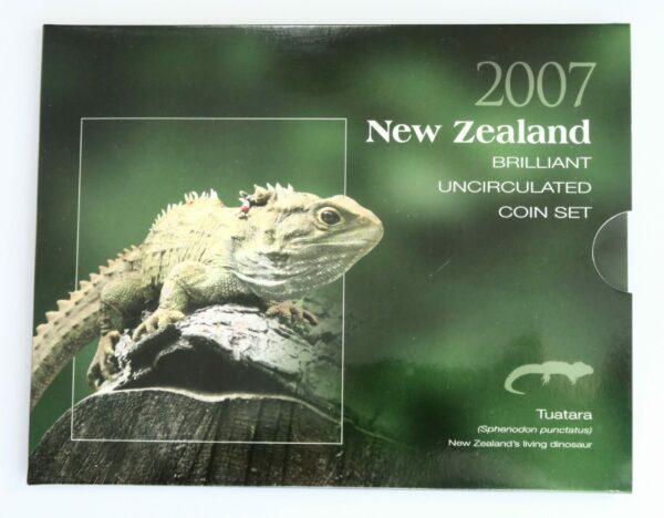 Tuatara Uncirculated Coin Set 2007