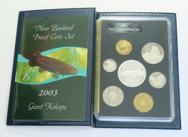 Giant Kokopu Proof Coin Set 2003