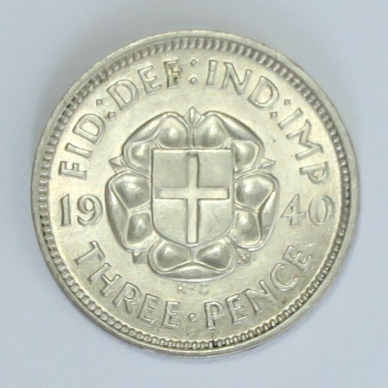 1940 Threepence aUNC
