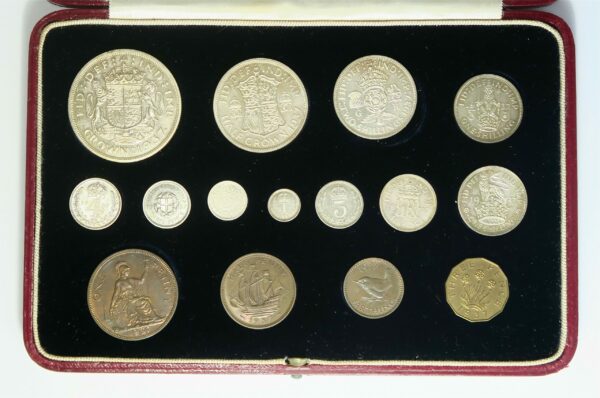 1937 Coronation, Proof 15 Coin Set