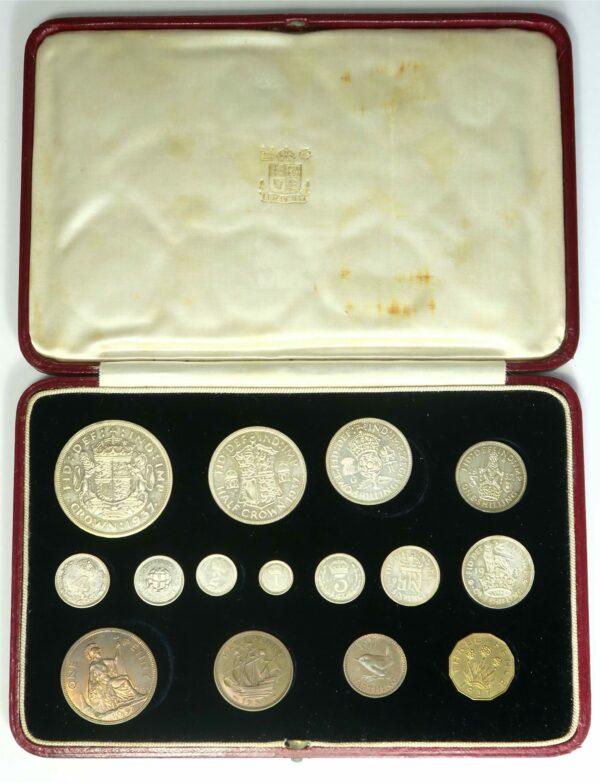 1937 Coronation, Proof 15 Coin Set