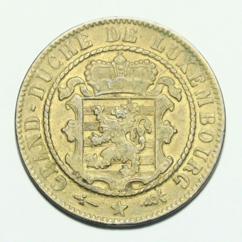 Luxembourg 10 Centimes 1870
