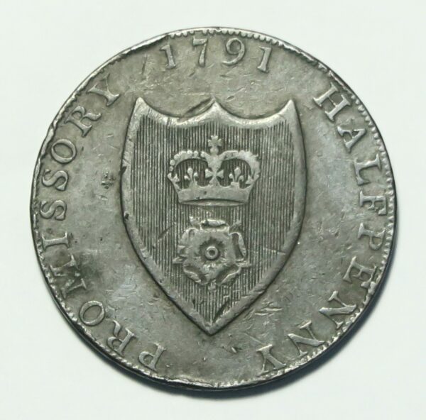 Southampton Halfpenny 1791