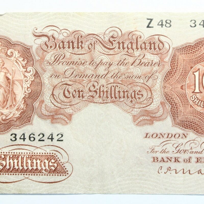 Ten Shillings, Mahon 1928-29, Z 48