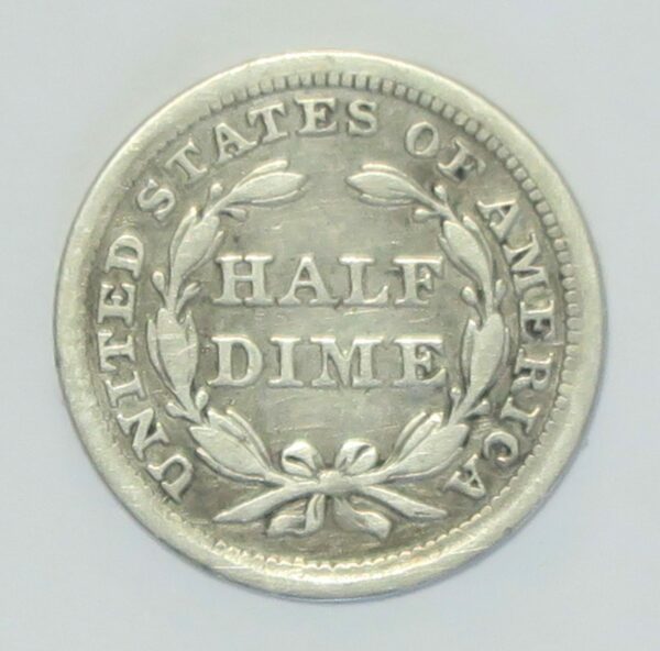 Seated Liberty 1/2 Dime 1858