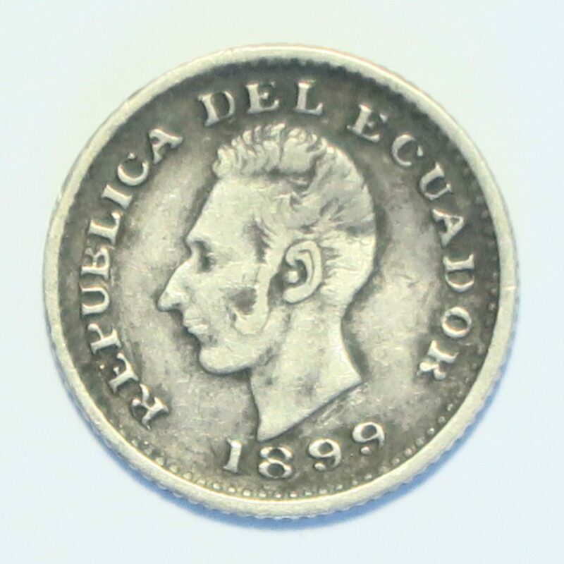 Ecuador Half Decimo 1899