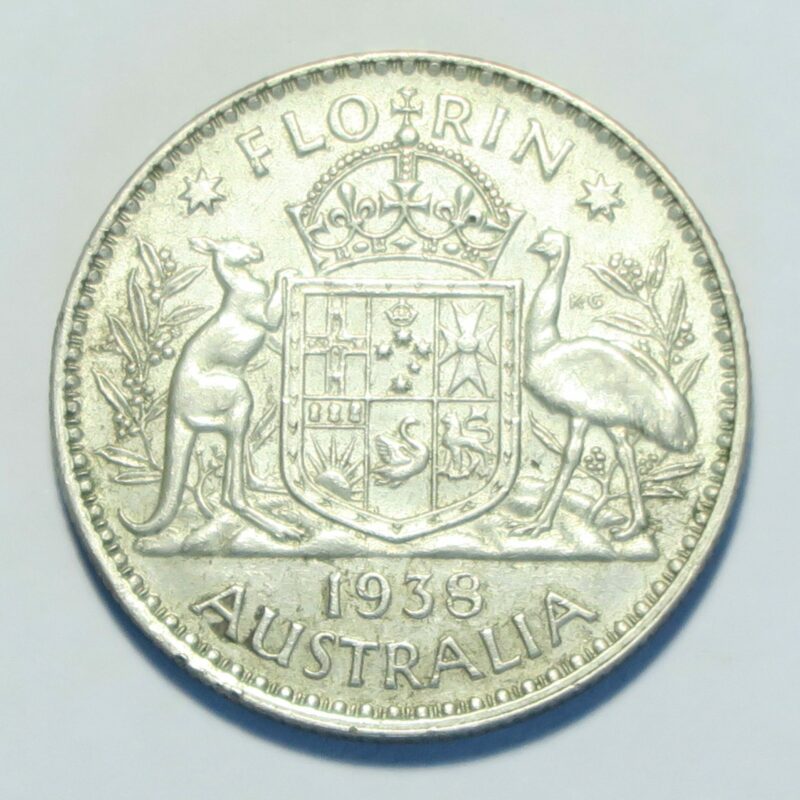 Australian Florin 1938