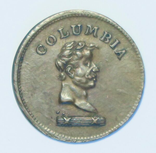 Columbia Farthing 1820-30