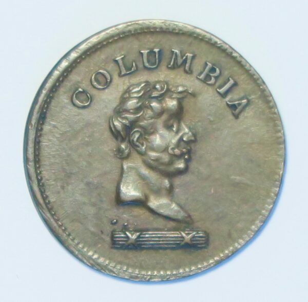 Columbia Farthing 1820-30