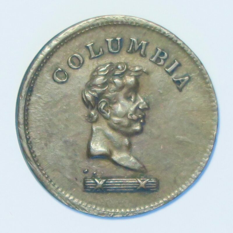 Columbia Farthing 1820-30