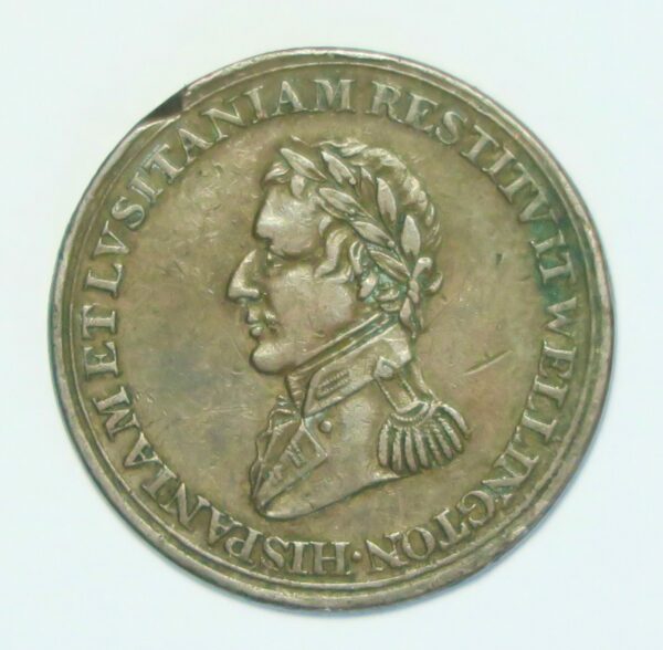 Wellington bust Halfpenny 1812