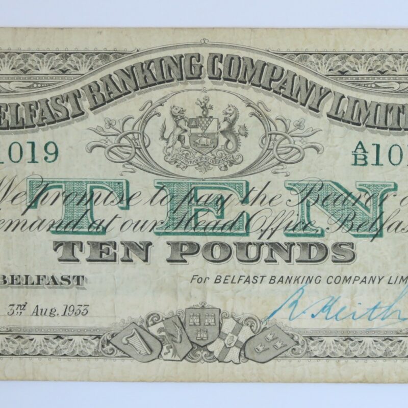 Belfast Ten Pounds 1933
