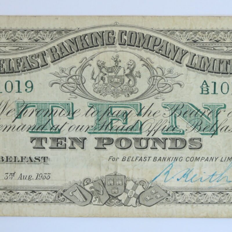 Belfast Ten Pounds 1933