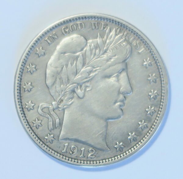 Barber Half Dollar 1912