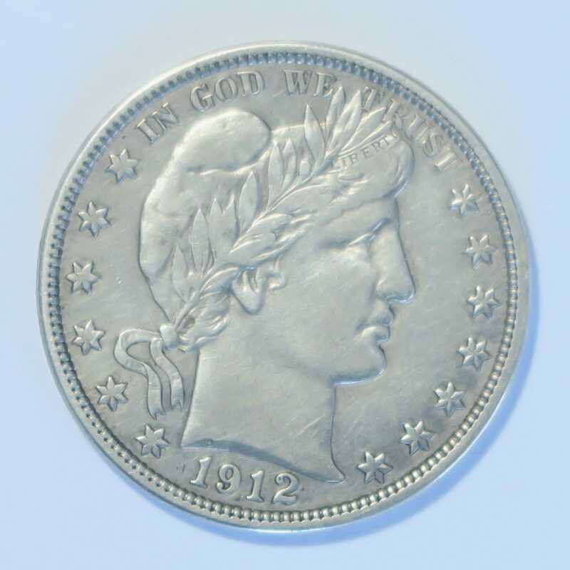 Barber Half Dollar 1912