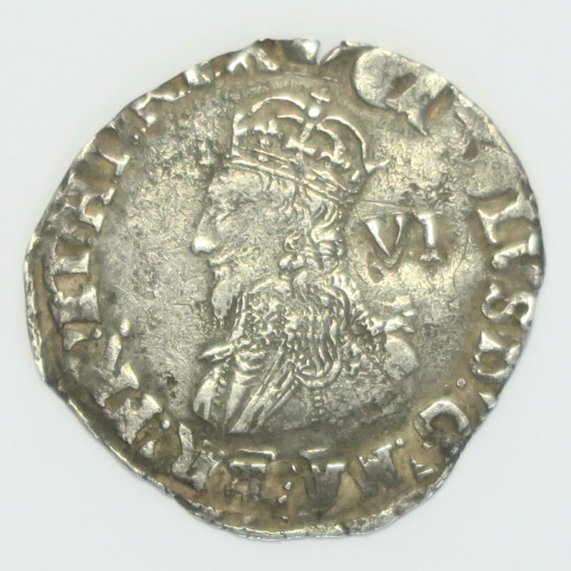 Charles I Sixpence 1636-8
