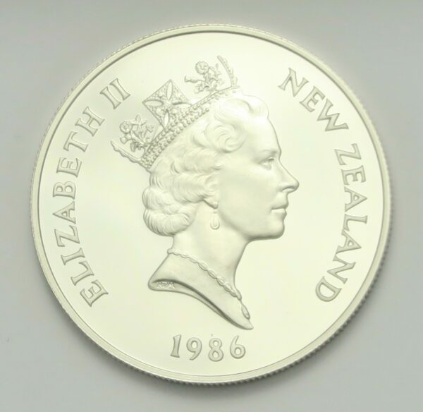 Silver Kakapo Dollar 1986