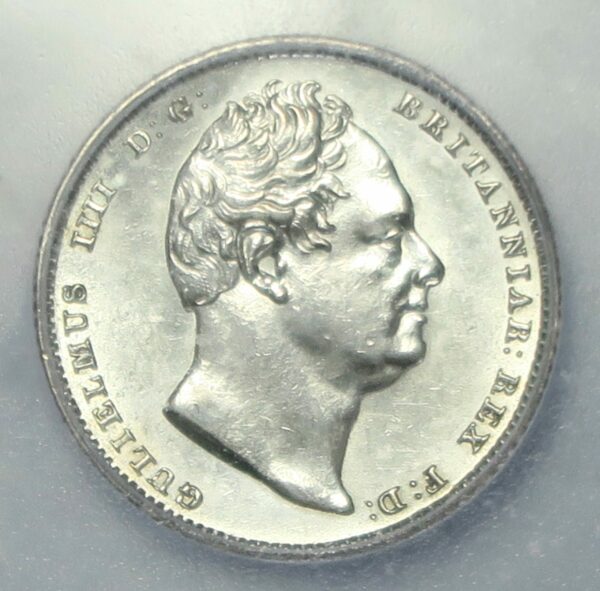 William IV Sixpence 1834