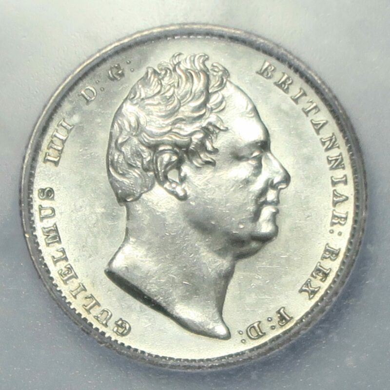 William IV Sixpence 1834