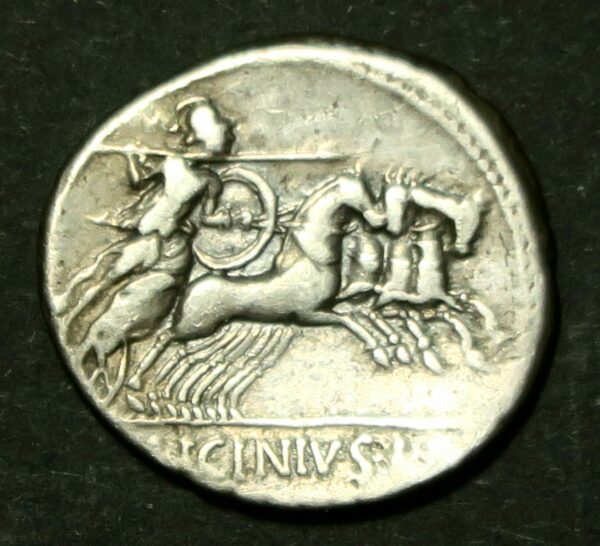 C.Licinius Denarius 84B.C.