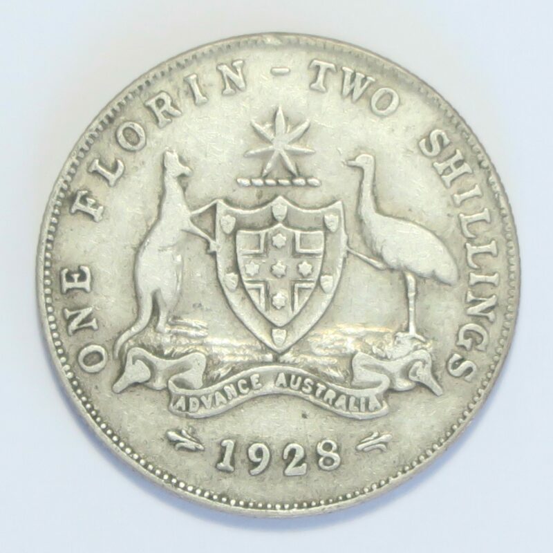 Australia 1928 Florin