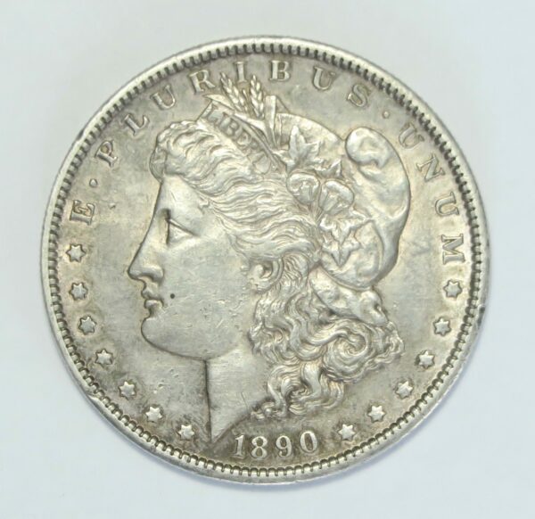 Morgan Dollar 1890s AU55