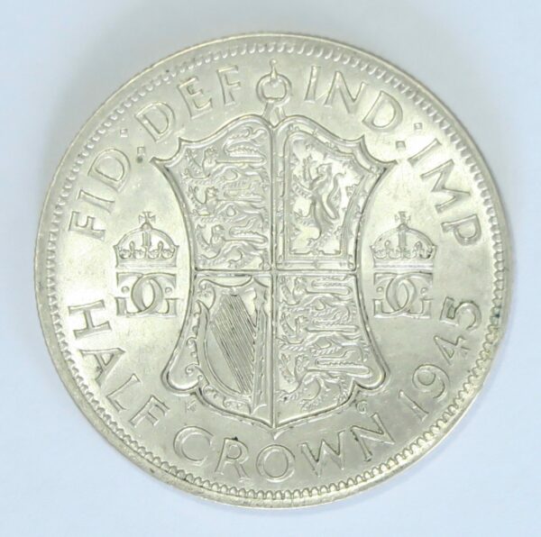 British 1945 Half Crown