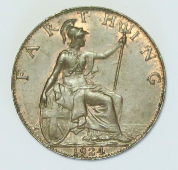 1924 Farthing Unc