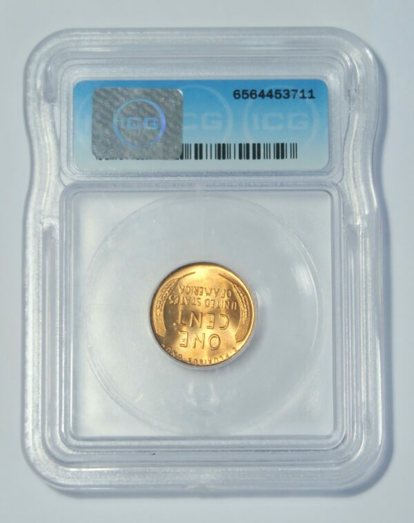 1958D Lincoln Cent MS67