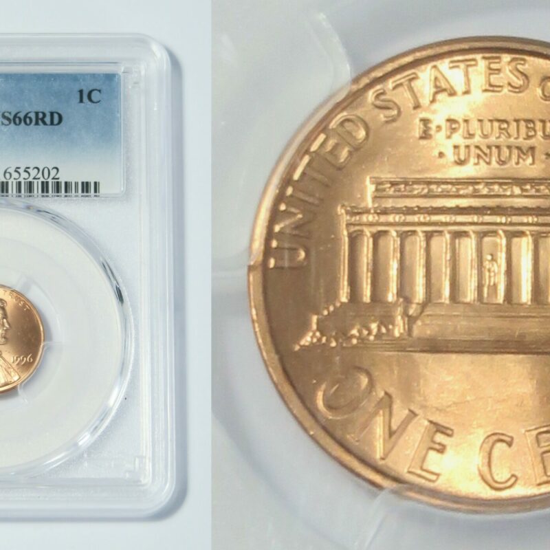 Memorial Cent 1996, MS66