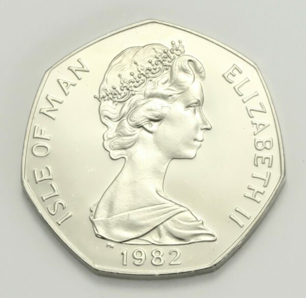 Isle of Man 50 Pence Christmas