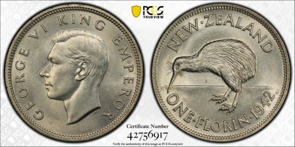 1942 Florin Unc